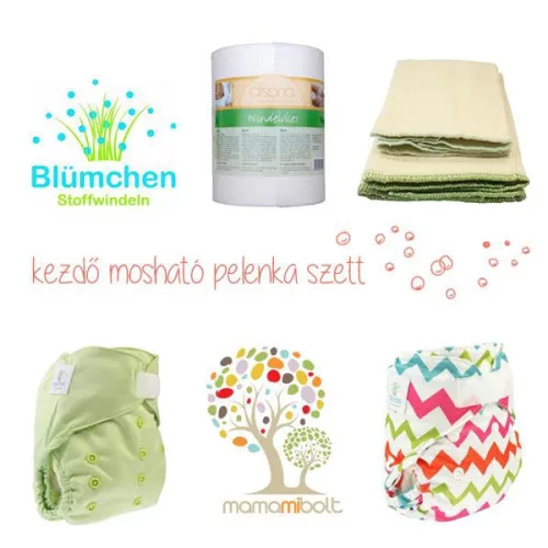Blümchen kezdő mosható pelenkaszett (S)