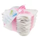 Blümchen biopamut plüss pelenkabetét - L (12x32cm) - 1 Db