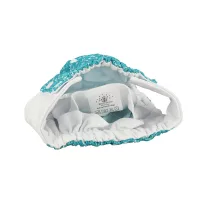   Blümchen leszoktató és úszópelenka, Floral - natural blue