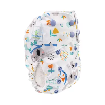 Blümchen patnetos zsebes pelenkakülső - Koala