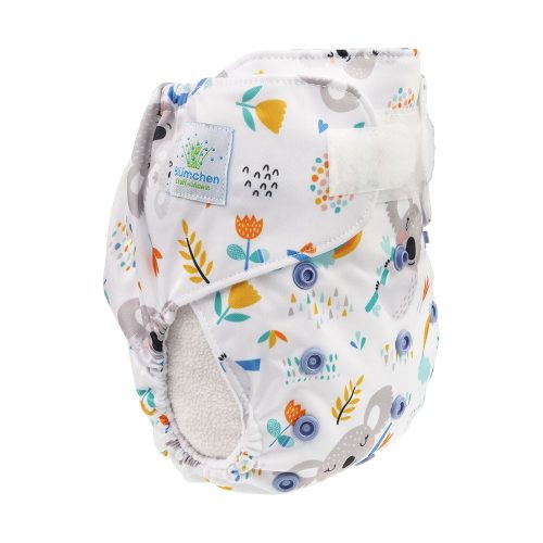 Blümchen Onesize zsebes pelenkakülső, tépőzáras, koala