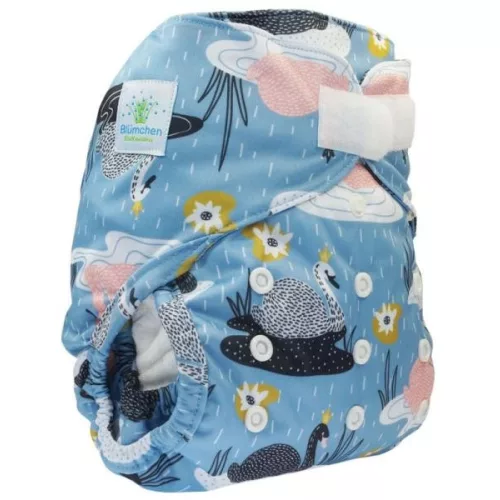 Blümchen OneSize pelenkakülső, Hattyú