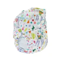Blümchen patentos pelenkakülső - Fehér Láma