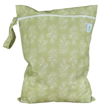 Blümchen pelenkazsák Floral zöld - 5-6 pelenkához