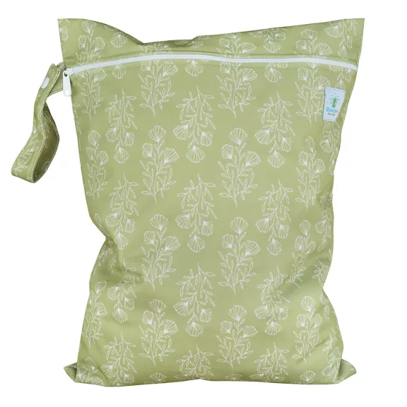 Blümchen pelenkazsák Floral zöld - 5-6 pelenkához Blümchen pelenkazsák Floral zöld - 5-6 pelenkához
