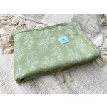 Blümchen pelenkázó alátét - Floral green