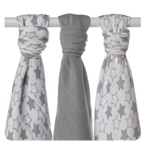 Xkko bambusz tetra pelenka - Ezüst csillagos