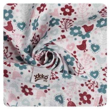 Xkko bambusz tetra pelenka - Flowers&Birds Girls