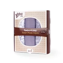   Xkko Bambusz tetra pelenka - 70*70 cm - Safari Lavender Aura MIX