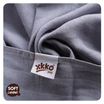 Xkko pamut-bambusz kifogó - 90*100 cm szürke