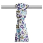 Xkko pamut-bambusz kifogó - 90*100 cm - Szín : Fiús, madárkás