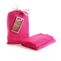 Xkko nagy méretű muszlin pólya/takaró - Magenta