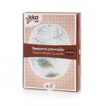 Xkko nagy méretű muszlin pólya/takaró - Pávatoll