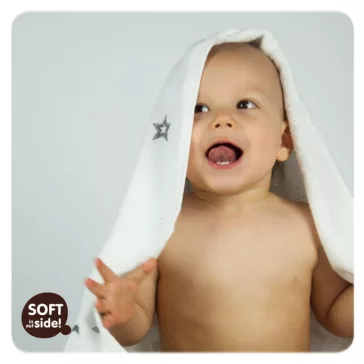 Xkko szürke csillagos bambusz takaró