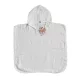Xkko bambusz poncho - fehér méret : 1