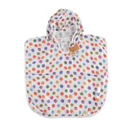 XKKO bambusz muszlin poncho - Dots