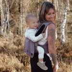  Bondolino b.pure - babahordozó, csatos derékpánttal - Taupe