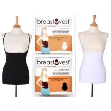 Breastvest - szoptatós ruházat - Fehér 
