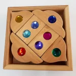 Bauspiel meseablakok építő, 12 részes
