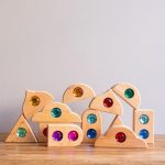 Bauspiel csillogó tündértetők - 12 darab