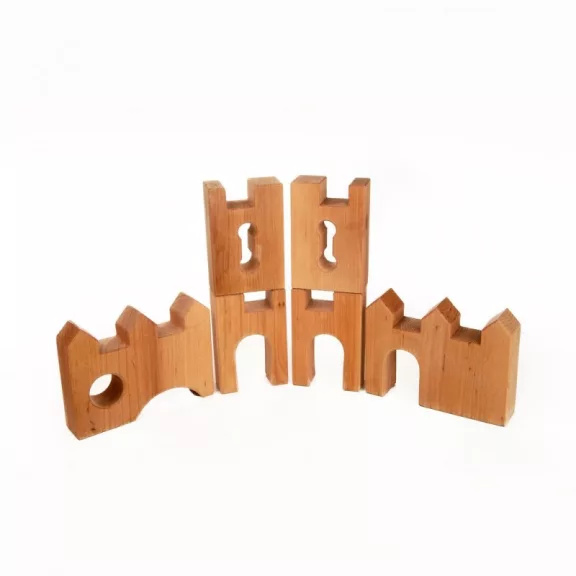 Bauspiel Lovagvár építő kiegészítő szett 6db Bauspiel Lovagvár építő kiegészítő szett 6db