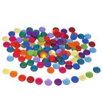 Bauspiel csillámkövek - Kerek/Matt (120 db)