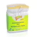 Xkko prefold pamutpelenka - Fehér (6 db)