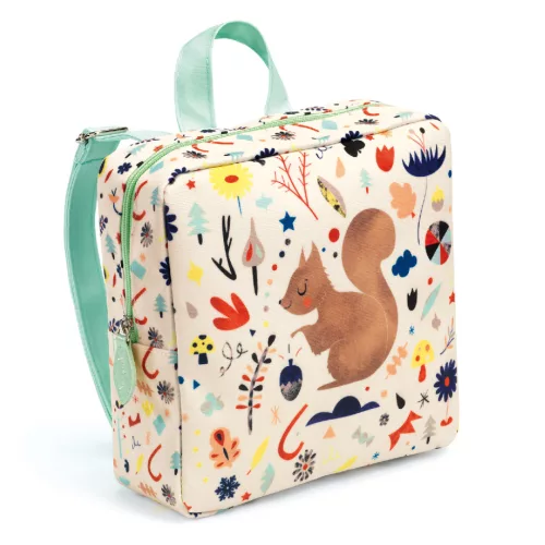 Djeco: Little Big room Óvodás táska - Mókus - Squirrel