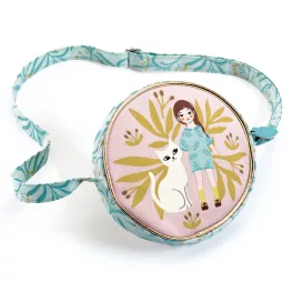   Djeco: Little Big room Kerek oldaltáska - Cicusos - Round bag Izumi