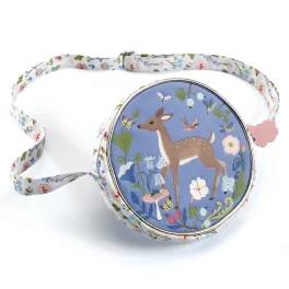   Djeco: Little Big room Kerek oldaltáska - Őzikés - Round bag Lucille