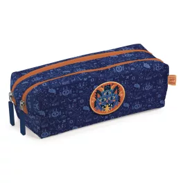   Djeco: Little Big room Tolltartó két rekesszel - Szörny - Monster pencil case