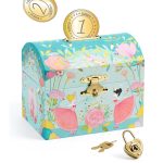 Djeco: Little Big room Persely - Balerina kincsesláda - Ballerina - FSC MIX