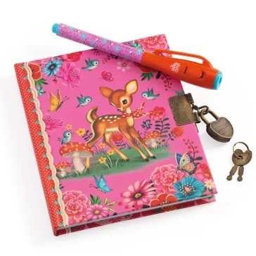   Djeco Titkos napló varázstollal - Fiona little secret notebook