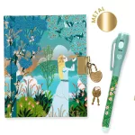 Djeco Titkos napló varázstollal - Charlotte little secret notebook - magic marker