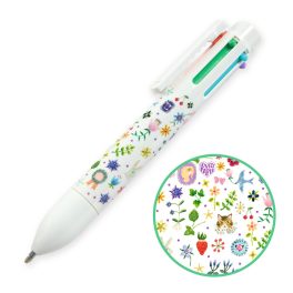 Djeco - Hatszínű golyóstoll - Aiko rainbow pen, 6 colors
