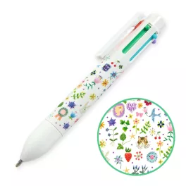 Djeco - Hatszínű golyóstoll - Aiko rainbow pen, 6 colors