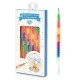 Djeco - Zselés toll készlet - 6 szivárvány színben - 6 rainbow gel pens