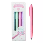 Djeco - Radírozható tollkészlet - 4 pasztell színű - 4 Pastel erasable pens