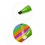 Djeco - Mágikus filctolkészlet - 6 db színváltó filctoll - Multicolored magic markers