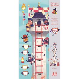 Djeco Magasságmérő falmatrica - Lovagtorony