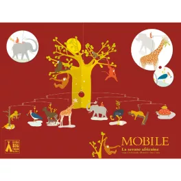   Djeco: Little Big room Szélmobil függődísz - Afrikai szavanna - The African Savannah