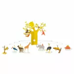 Djeco: Little Big room Szélmobil függődísz - Afrikai szavanna - The African Savannah