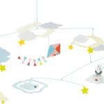 Djeco: Little Big room Szélmobil függődísz - Felhők között - Head in the clouds