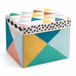 Djeco: Little Big room Játéktároló ülőke - Helyes doboz - Seat toy box