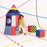 Djeco: Little Big room Djeco sátrak - Rakéta játszósátor - Rocket hut