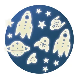   Djeco: Little Big room Falmatrica - Űrutazás - Space mission