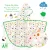 Djeco: Little Big room Esőköpeny - Fák alatt - Undergrowth rain cape - S
