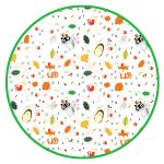 Djeco: Little Big room Esőköpeny - Fák alatt - Undergrowth rain cape - S