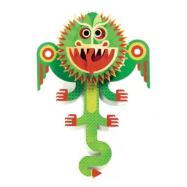   Djeco: Little Big room 3D-s faldekoráció - Sárkány - Dragon