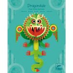 Djeco: Little Big room 3D-s faldekoráció - Sárkány - Dragon